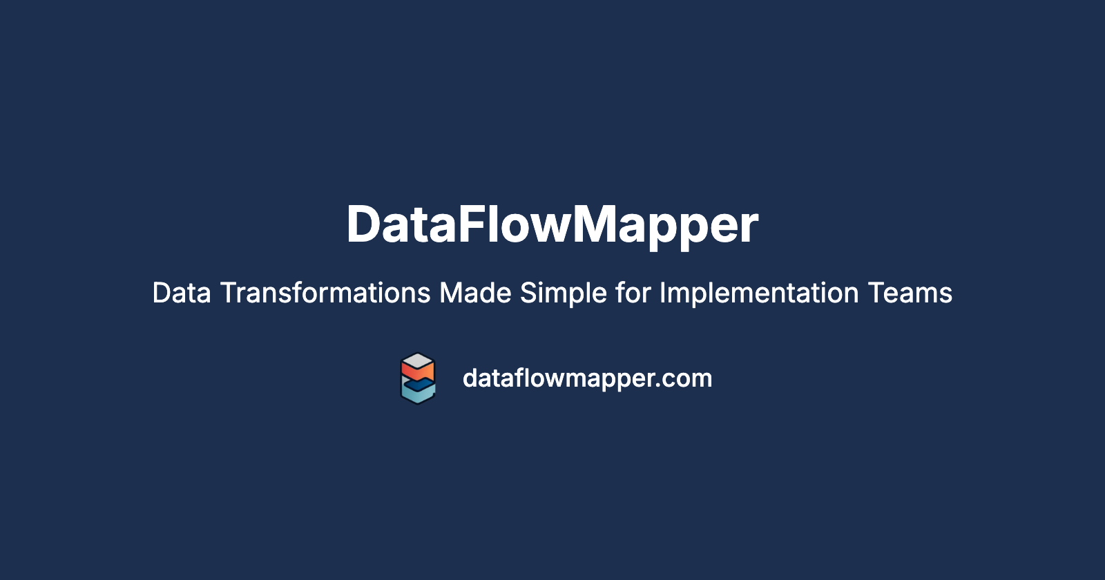 DataFlowMapper - No-Code Data Transformation Tool